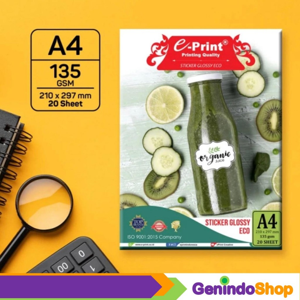 

Sticker Glossy A4 E-Print 135 gsm