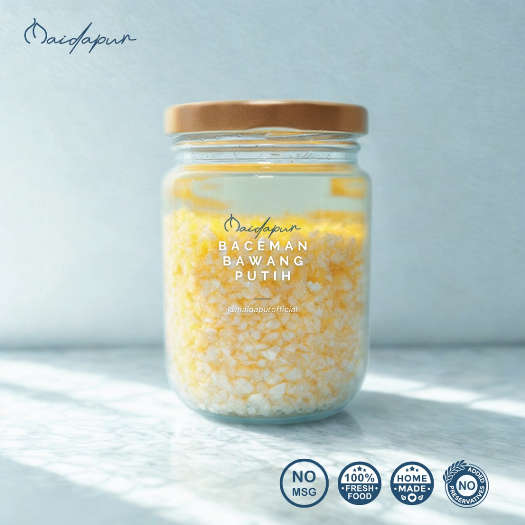 

Baceman Bawang Putih Kating Minyak Sayur - Maidapur Bumbu Dapur Instan Siap Pakai