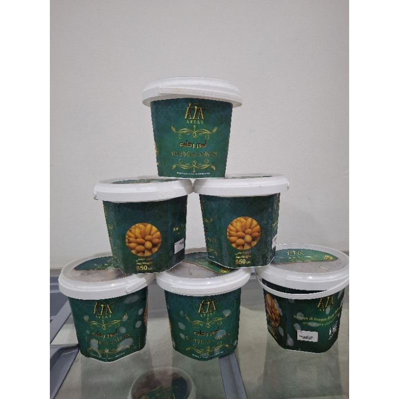

Kurma Rutob Libya / kemasan ember / 800gr