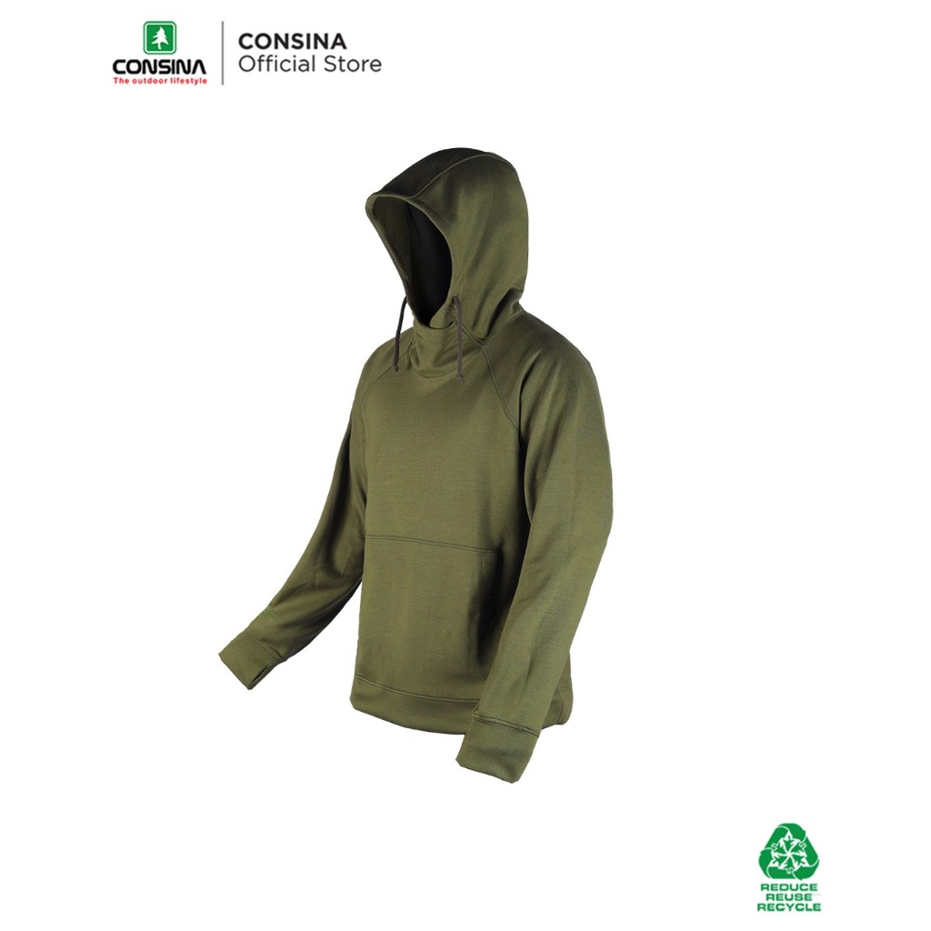 Consina Polliver Jaket Hoodie Urban | Outdoor Hiking Riding