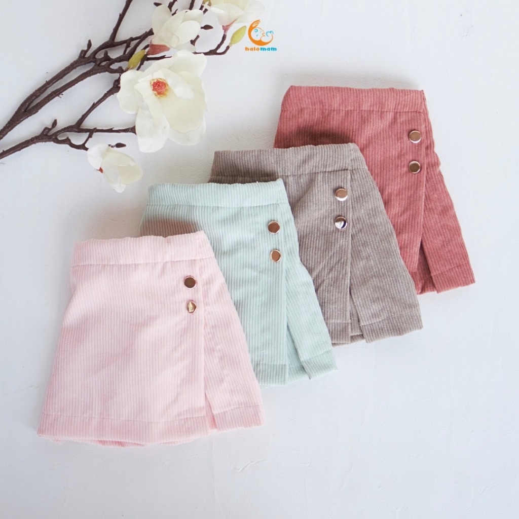 Halomam - Jennie Skort (Rok Bayi / Anak Perempuan 1-5 Tahun/ Rok Perempuan)