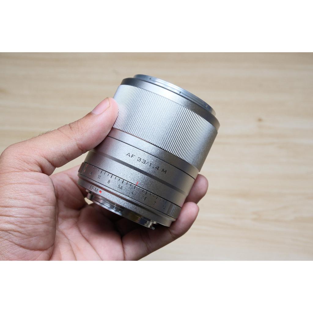 LENSA VILTROX AF 33MM F1.4 FOR CANON - BEKAS | EF-M FOR KAMERA EOS M M3 M5 M6 M10 M50