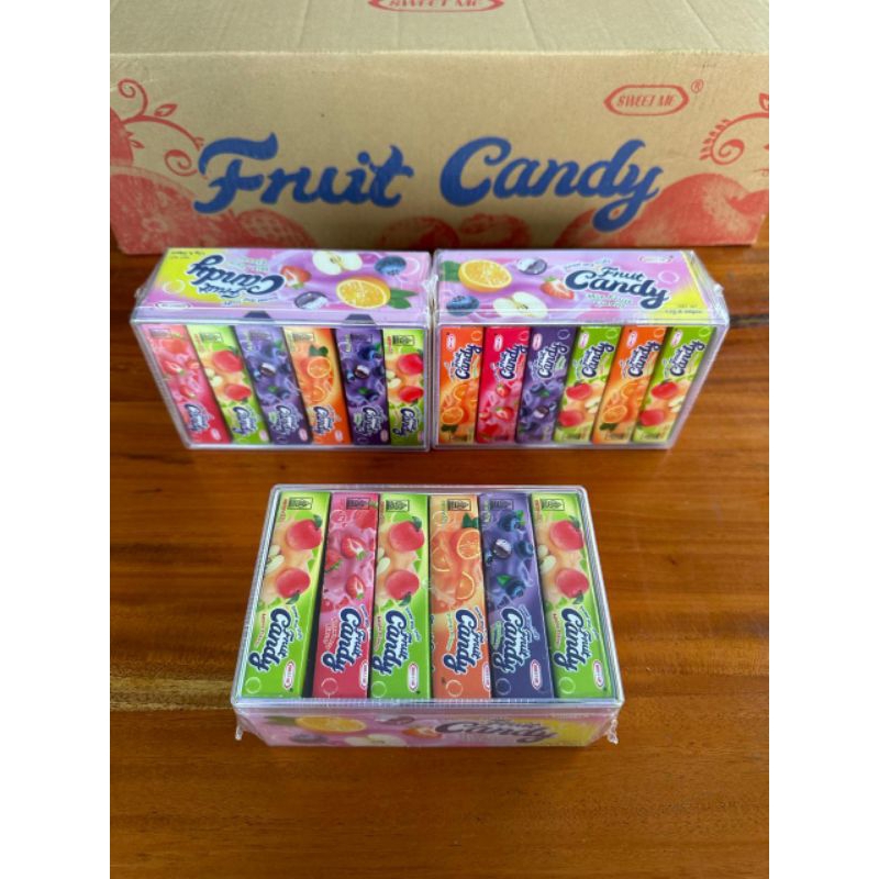 

permen lunak fruit candy 1 box isi 30 pcs rasa buah buahan