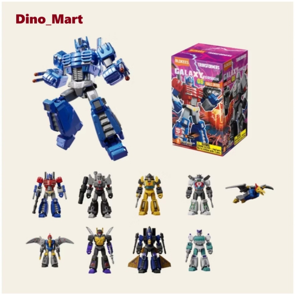 Action Figure Transformers Galaxy Version GV-06 Blind Box - Mainan Anak - Mainan Koleksi - Dino Mart