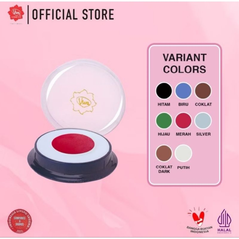 Viva Eyeshadow Cream 1.5 Gram - Viva Eyeshadow