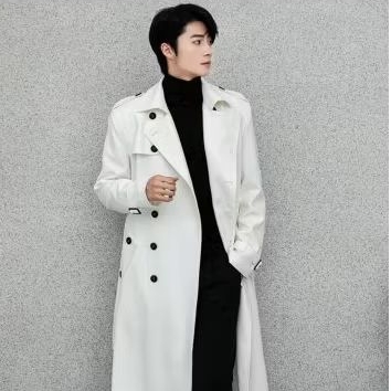jaket jubah panjang pria/jas panjang pria terkeren