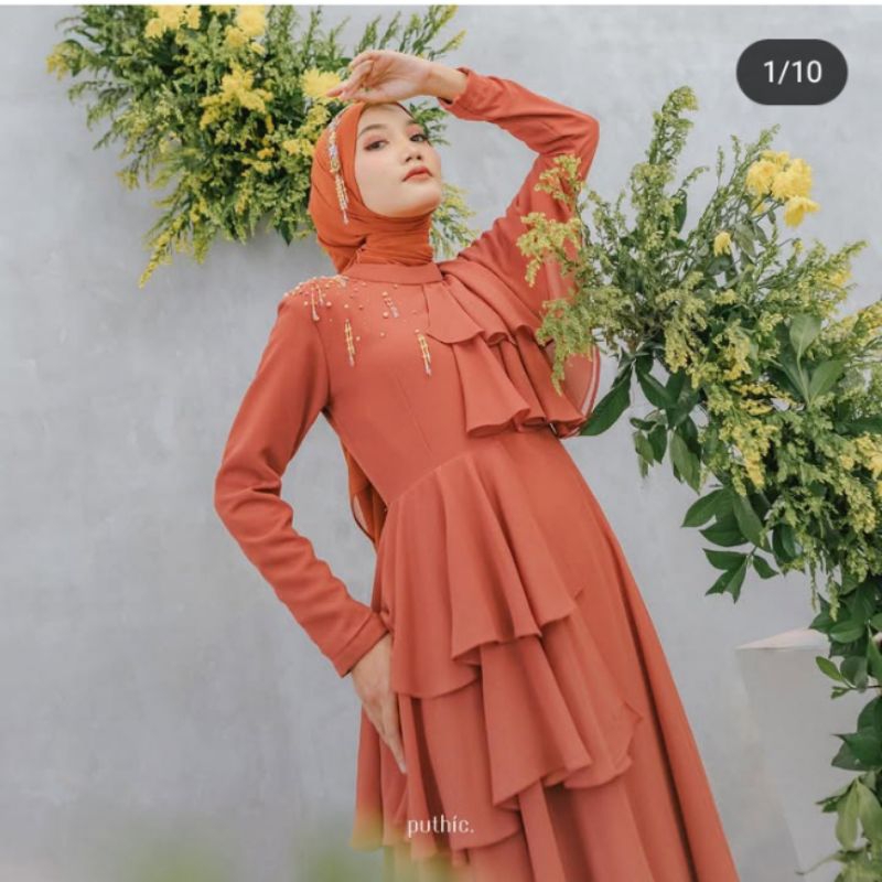 preloved Agarva dress by puthic.id