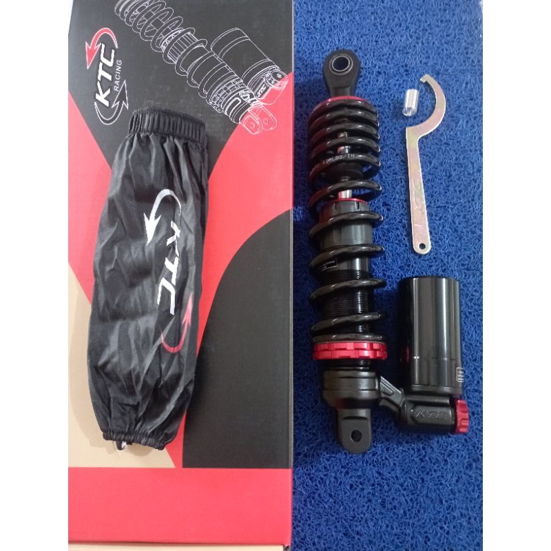 Shock Ktc Apex tabung bawah Black red Vario Beat Fi Scoopy Fi Original KTC