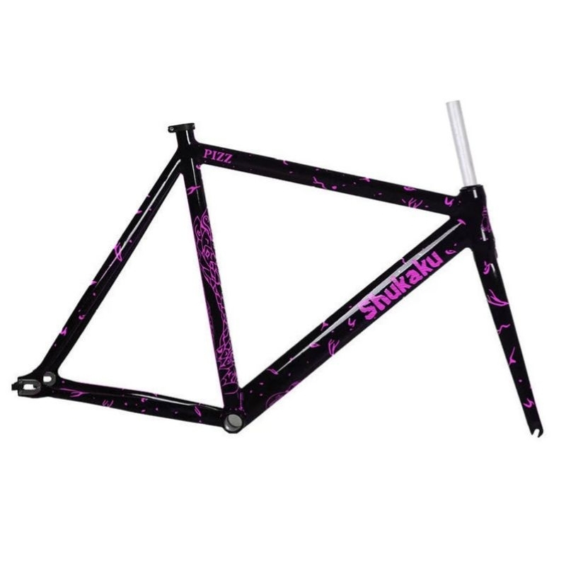 Frame & Fork Pizz Shukaku Murah Meriah Siap Rakit ~ Warna Dan Ukuran Bisa Request