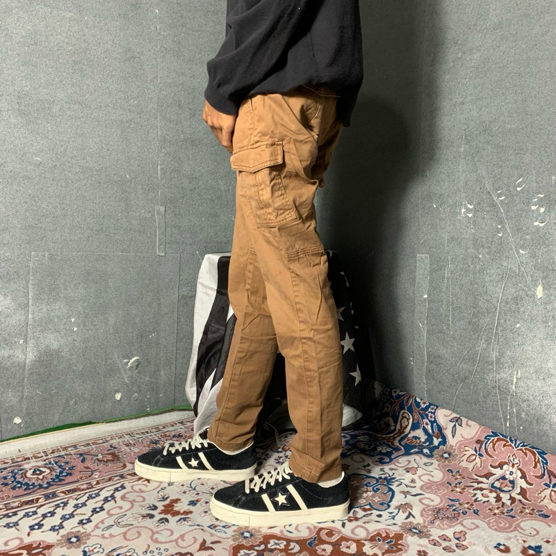 CARGO PANTS SPAO SLIM FIT SECOND ORIGINAL