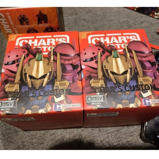 QMSV Mini Bandai Char's Custom Zgok Zaku II New
