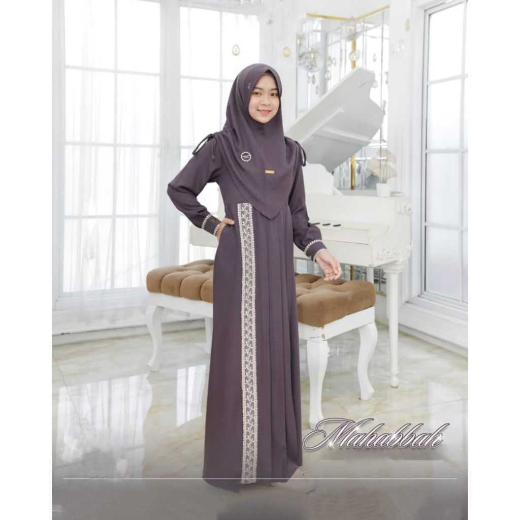Gamis anak untuk usia 7~16 tahun Syari Bahiya maxy kids baju dress remaja tanggung terbaru