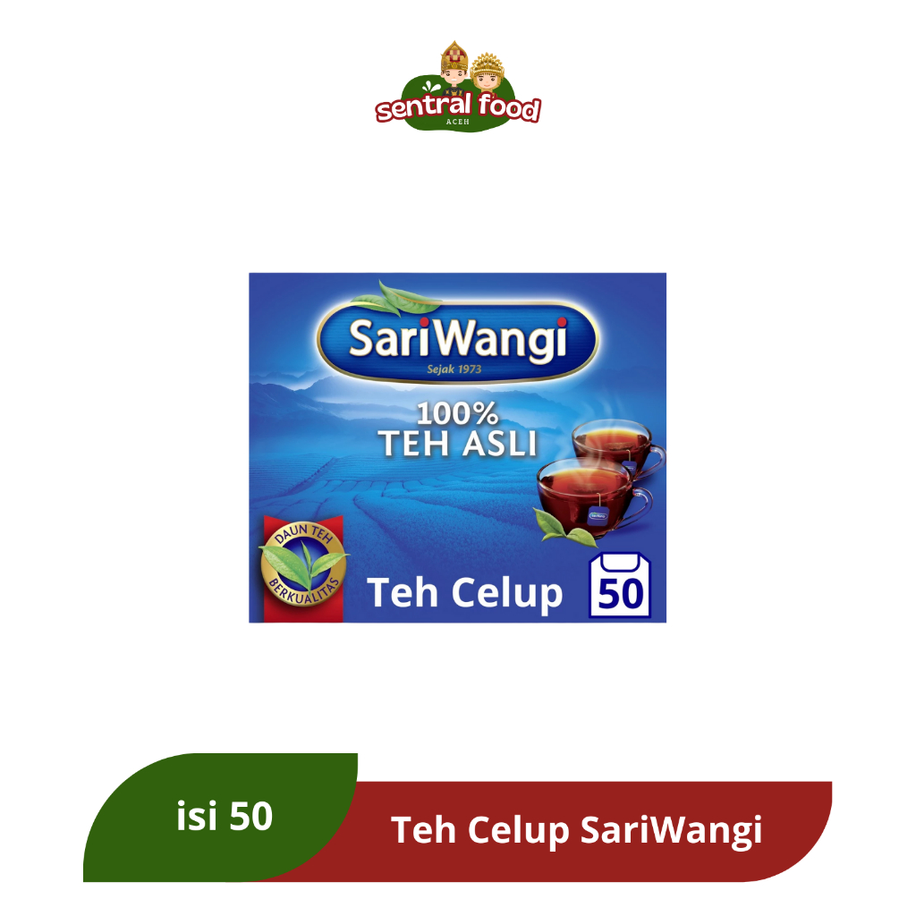 

SariWangi Teh Asli Celup Isi 50 Kantong