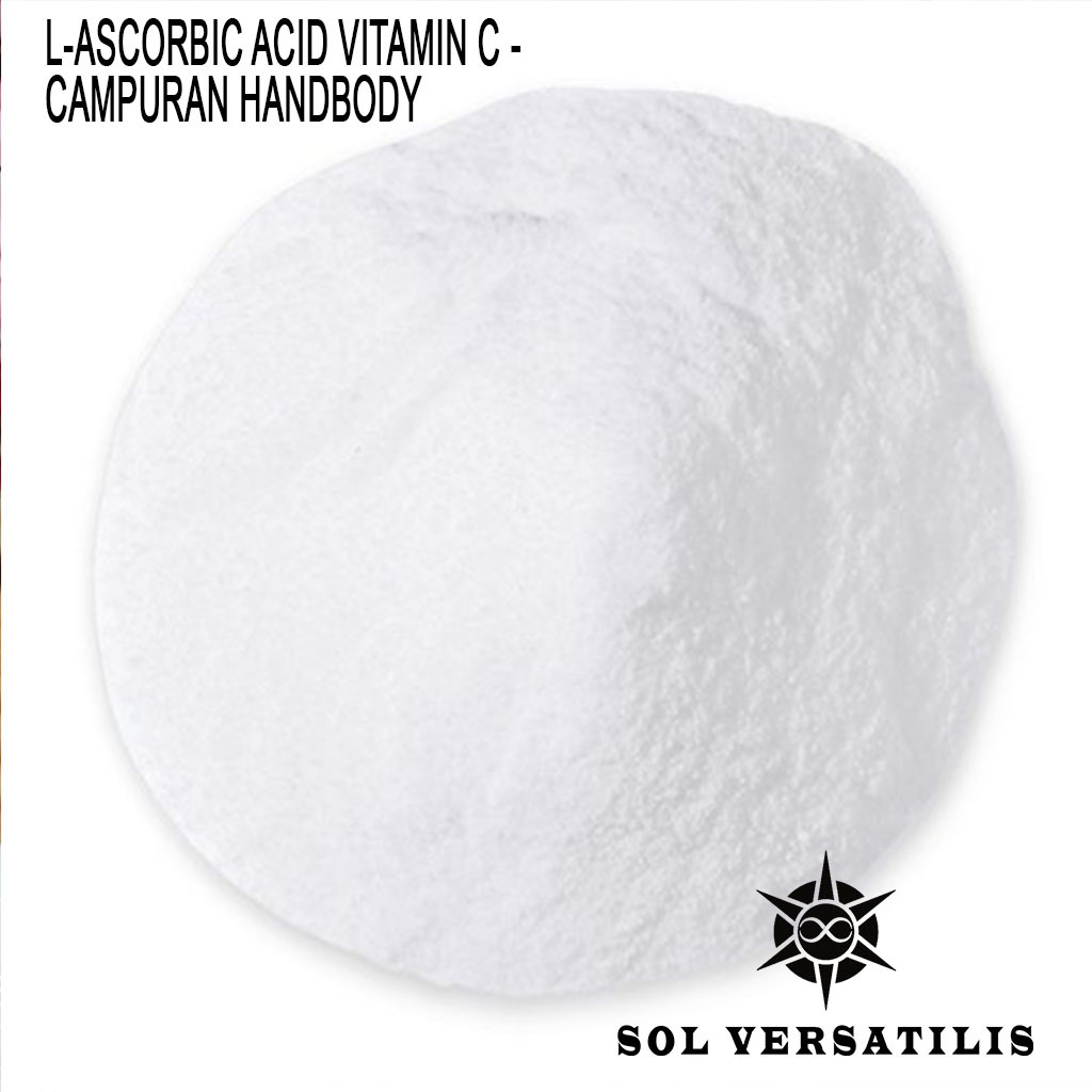 L-Ascorbic Acid Vitamin C 10 Gram Powder Bubuk Campuran Handbody