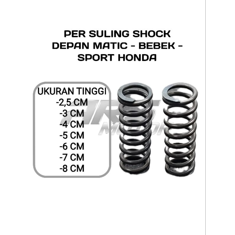 Per Sambungan Suling Shock Breaker-Rebound-Jinjit Matic Honda Beat-Beat Street-Vario-Scoopy-Spacy