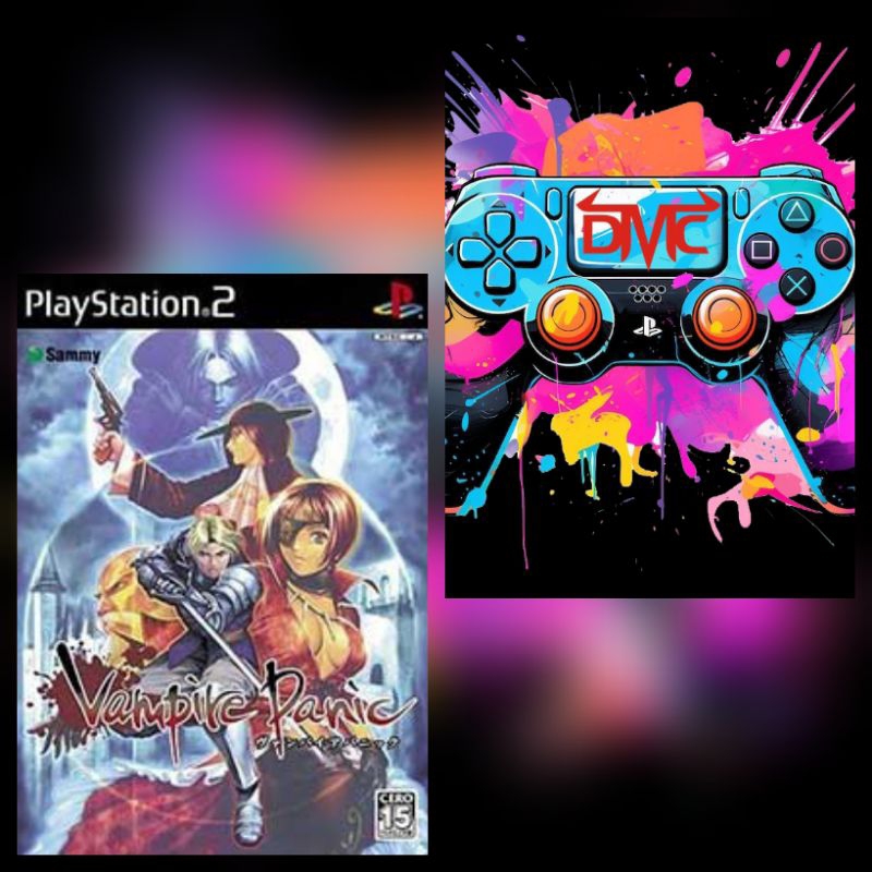KASET PS2 VAMPIRE PANIC