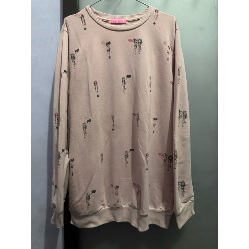 sweater pink zelia XL (preloved)