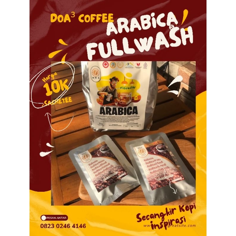 

KOPI ARABICA FULLWASH