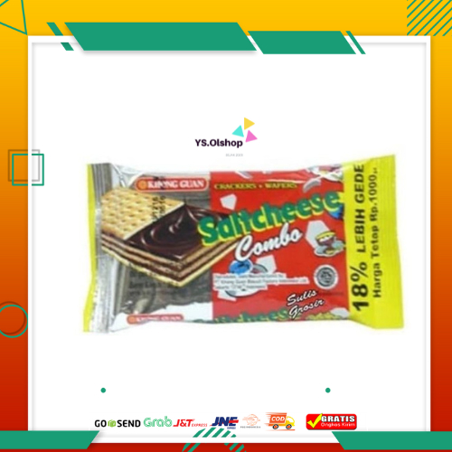 

ECER || Biskuit Khongguan Saltcheese Combo 17 Gr eceran satuan