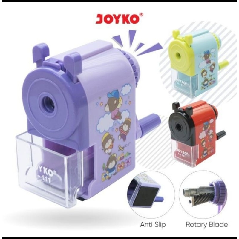 

Rautan Serutan Sharpener Putar Joyko A-111