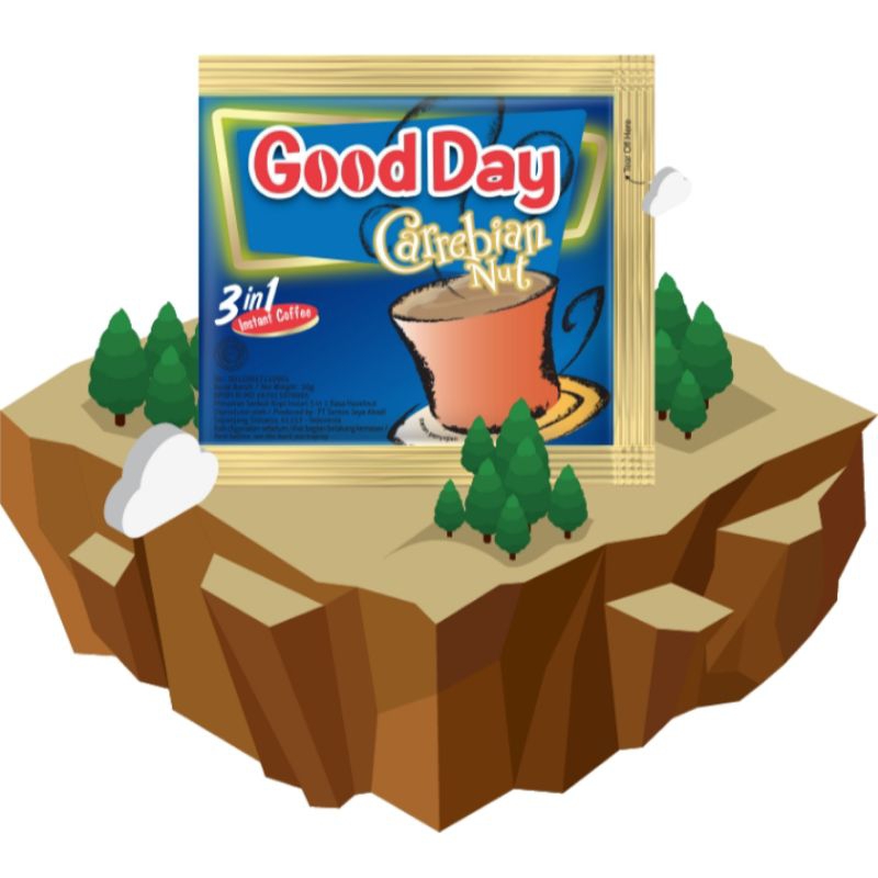 

[AYOBUY.ID] GOOD DAY CARREBIAN NUT 20g 1 RENCENG (ISI 10)