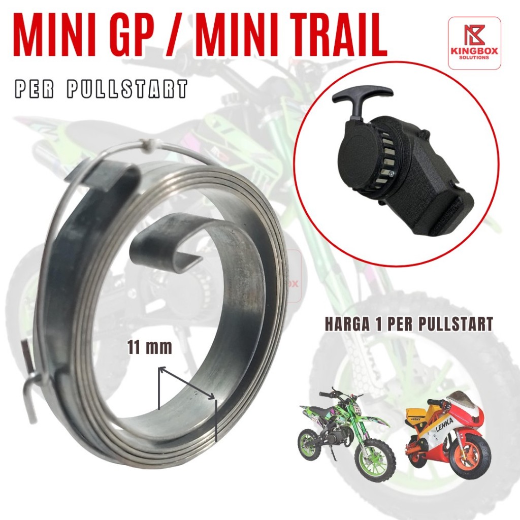 Per Stater Pullstart Besar Tarikan Mesin 50cc Mini GP Skuter Goped