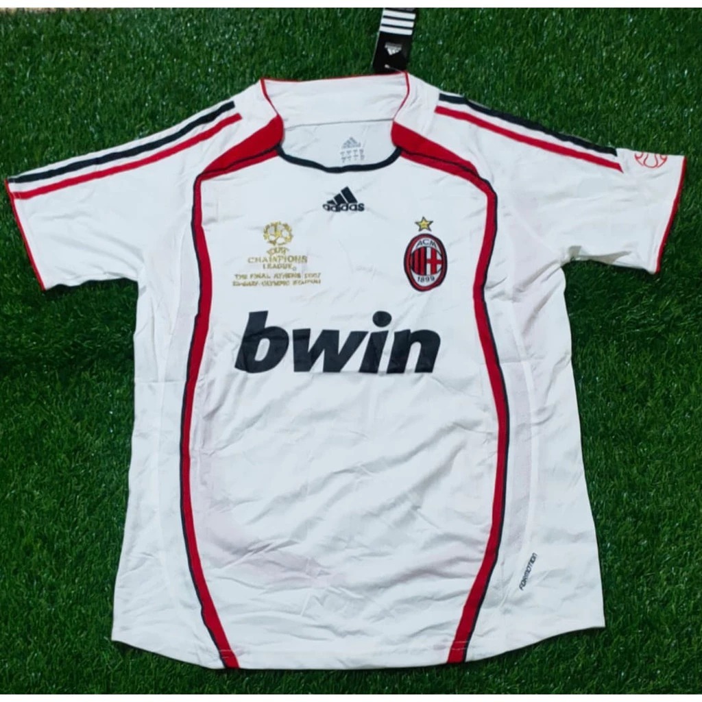 JERSEY AC MILAN RETRO AWAY 2006 2007 JERSEY RETRO MILAN FINAL ATHENS AWAY 06 07