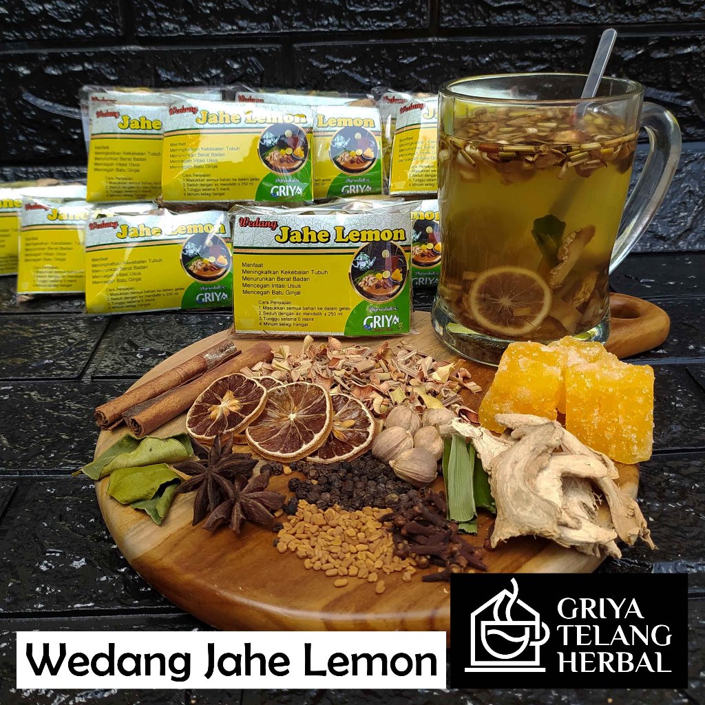 

Wedang Rempah Jahe Lemon