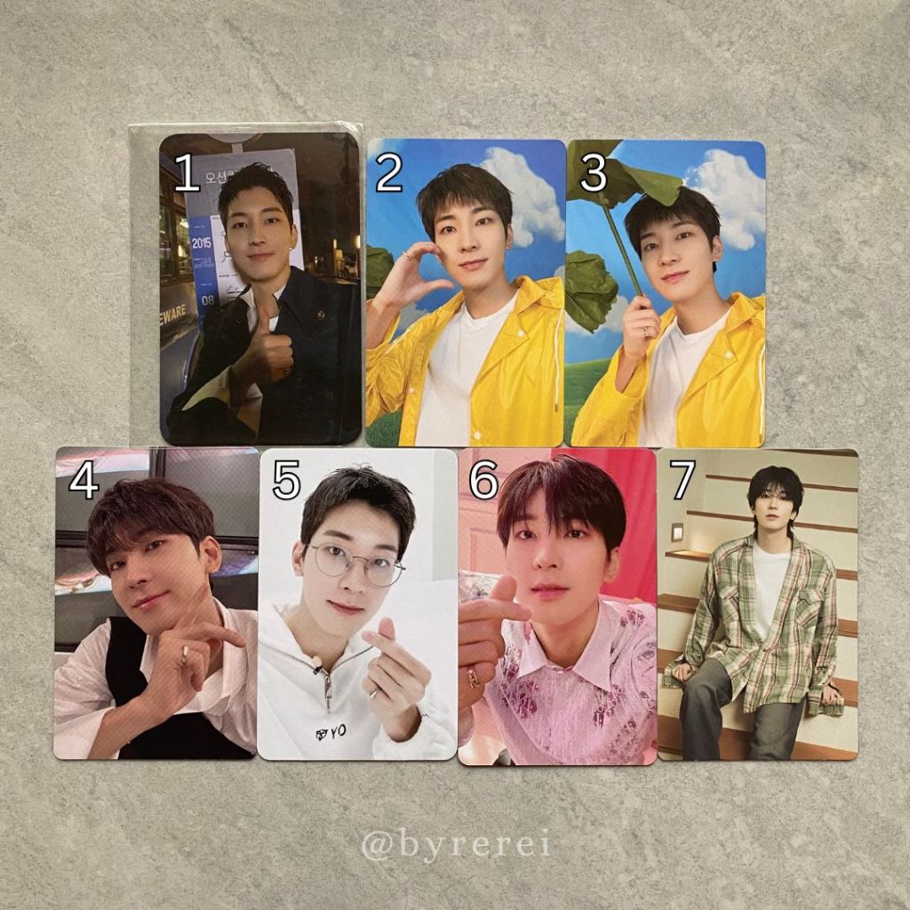 Wonwoo Seventeen Official Photocard Seventeenth Heaven 17th Carat ver carver FML Joeun Beatroad Fans