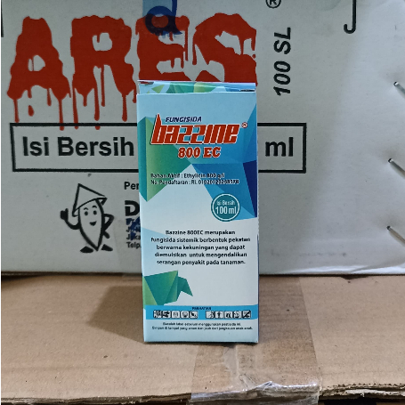 BAZZINE 800 EC FUNGISIDA UNTUK LAYU FUSARIUM PALING AMPUH - KEMASAN 100 ML