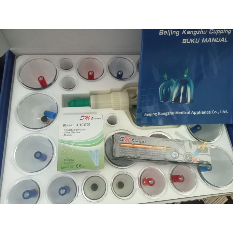 Alat Bekam Kangzhu24 paket lengkap