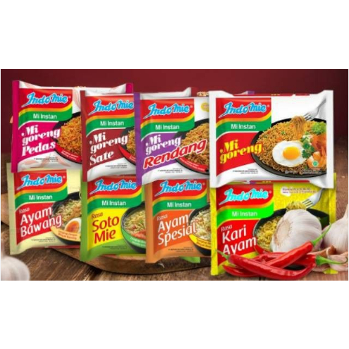 

Mie Instant Indomie 20pcs indomie goreng indomie all varian