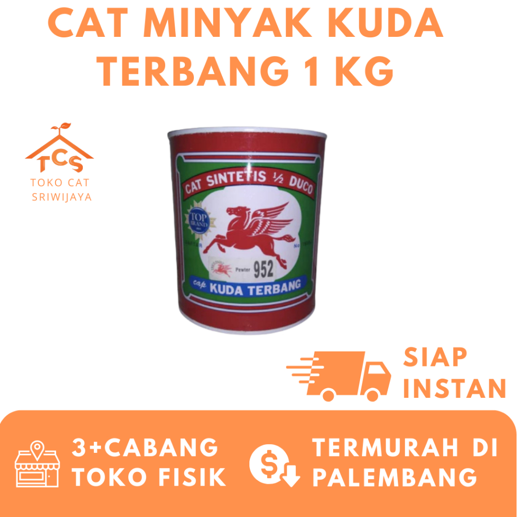 

CAT MINYAK KUDA TERBANG 1 KG WARNA LENGKAP