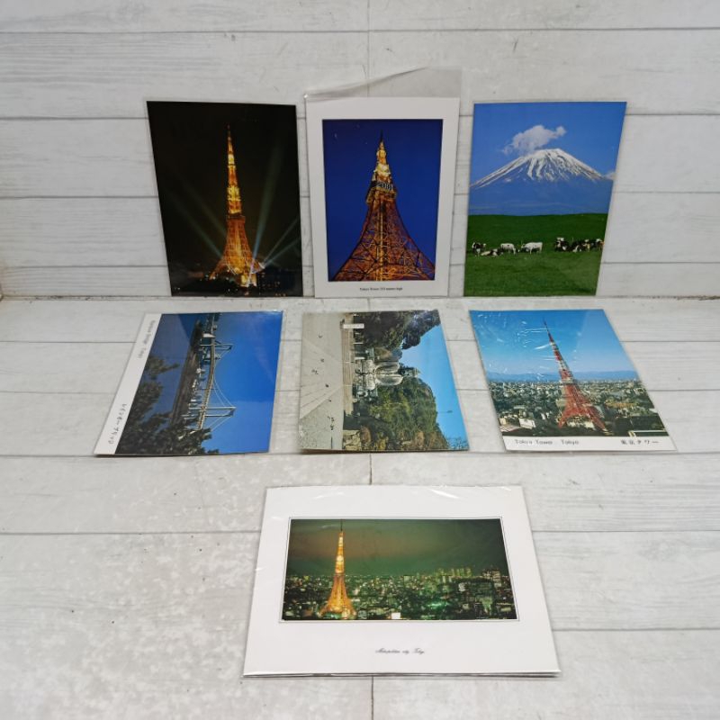 

Paket 7 Pcs Post Card Japan Kartu Pos Jepang