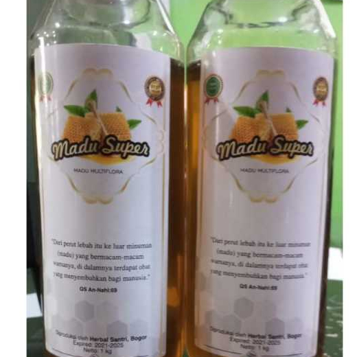 

Madu super multiflora herbal santri 600ml