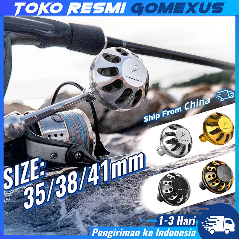 Gomexus Handle Knob 35-41mm Joran BC pancing alat pancing set  knop Stradic  Daiwa Lexa shimano  Twi