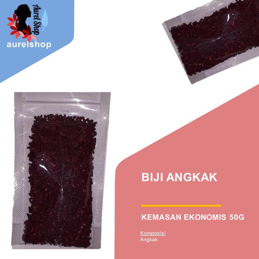 

50 gram Biji Beras Angkak kemasan Ekonomis