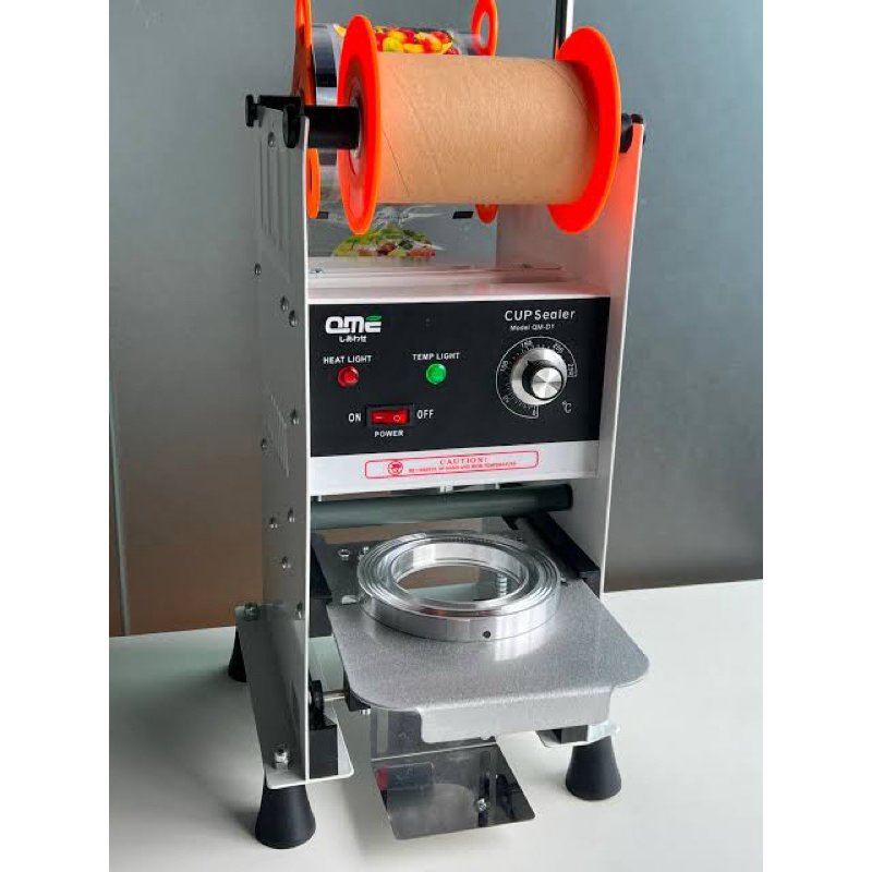 Cup Sealer QME QM-D1 Mesin Penutup Gelas