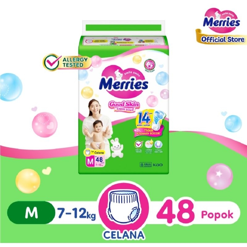 Merries ukuran M isi 48 // Merries M48