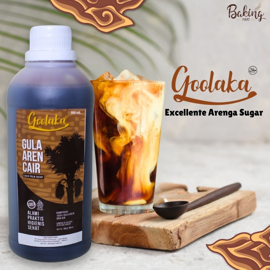 

Gula Aren Cair 500ml Goolaka / gula aren cair asli / gula aren cair premium