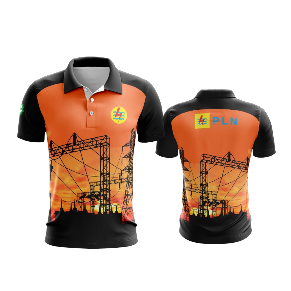 PLN KAOS PRIA TANGAN PENDEK PRINTING KEREN