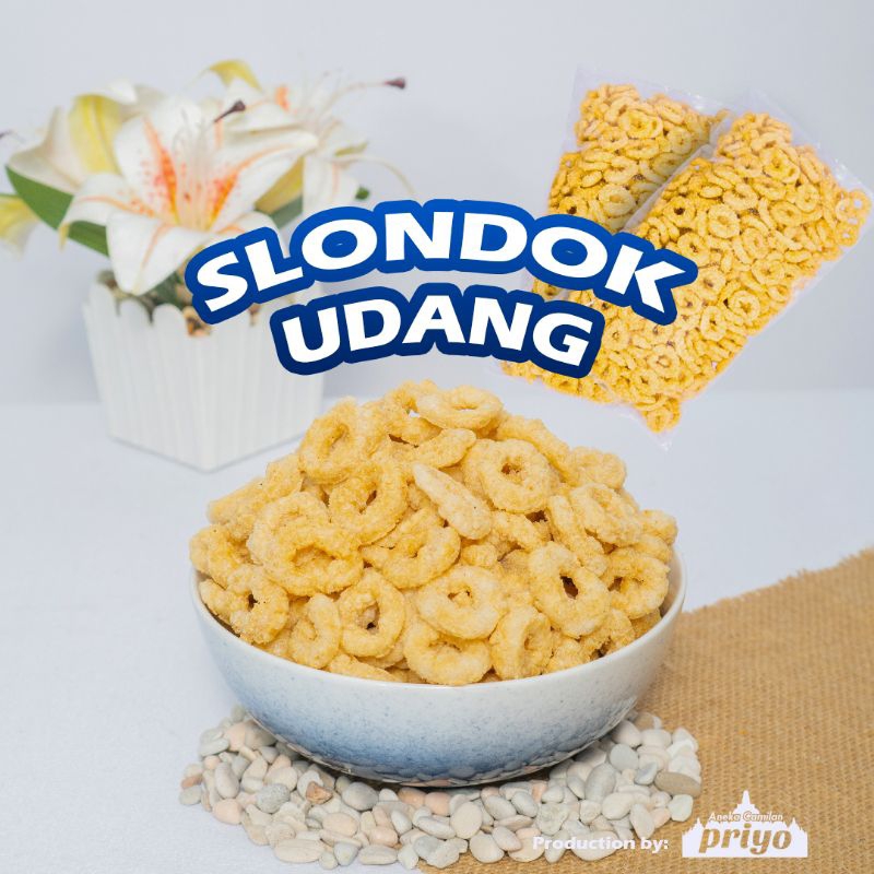 

Slondok Udang Original Magelang - Renyah Gurih | Camilan Singkong | Priyo Snack Borobudur HALAL