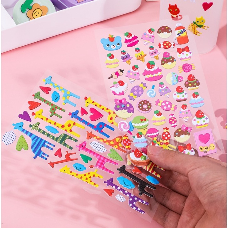 

STIKER 3D ANAK / STICKER TIMBUL / MAINAN TEMPEL KARAKTER