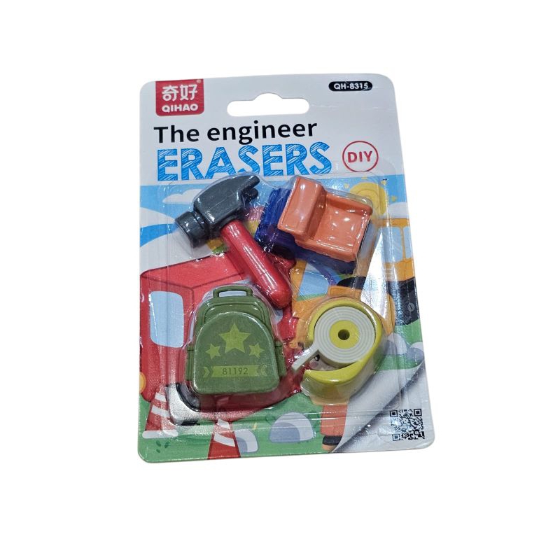

Qihao Engineer 3D Eraser/ Penghapus