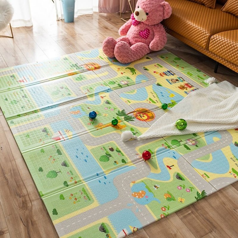 Playmat 180X200 - Pe Foam Yakimura Playmat Free Tas - Playmate Bayi Yakimura