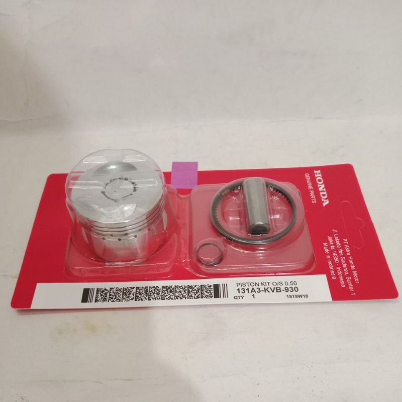 PISTON KIT RING SEHER SET VARIO 110 KARBU VARIO TECHNO 110 KVB UKURAN STANDAR OS 25/50/75/100