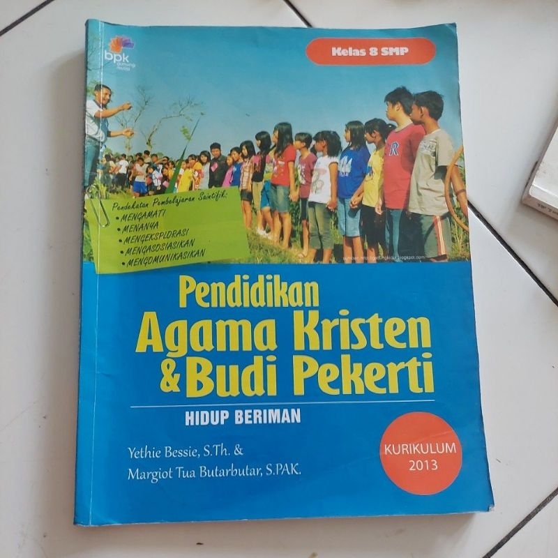 PENDIDIKAN AGAMA KRISTEN & BUDI PEKERTI KELAS 8 SMP