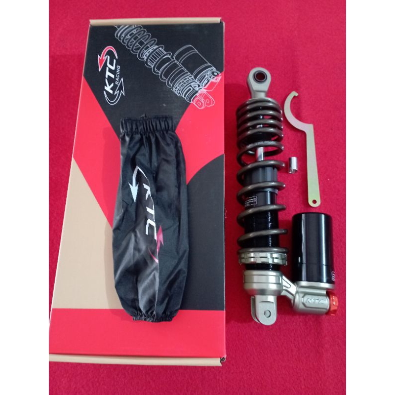 Shock Ktc 325MM Apex Grey Vario Scoopy Fi Beat Fi Original KTC tabung bawah