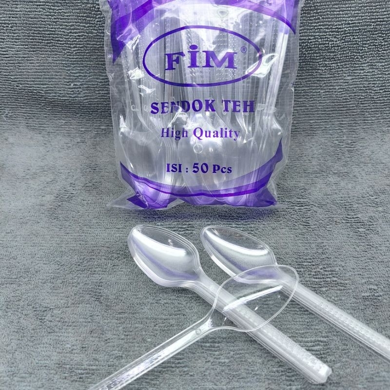 SENDOK PLASTIK KECIL TEH BENING