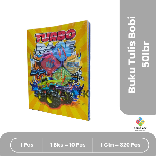 

Buku tulis murah Bobi/SA/PAS isi 50 lembar isi 10 pcs
